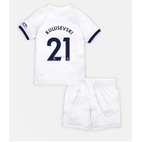 Dres Tottenham Hotspur Dejan Kulusevski #21 Domaci za djecu 2023-24 Kratak Rukav (+ kratke hlače)